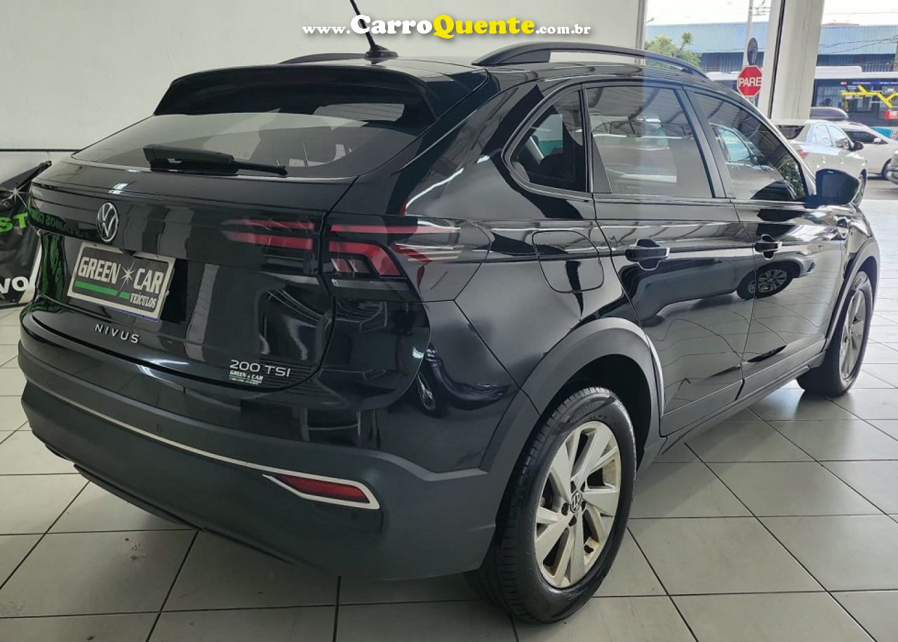 VOLKSWAGEN   NIVUS COMFORTLINE 1.0 200 TSI FLEX AUT.   PRETO 2024 1.0 FLEX - Loja