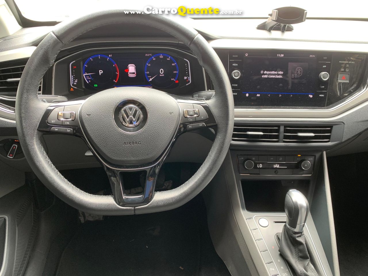 VOLKSWAGEN   POLO HIGHLINE 200 TSI 1.0 FLEX 12V AUT.   CINZA 2020 1.0 FLEX - Loja