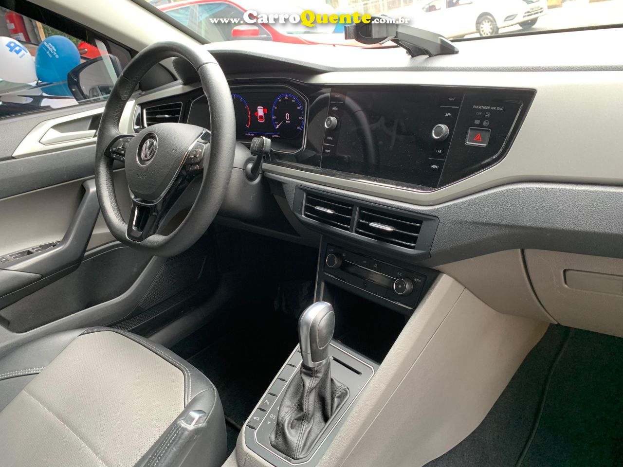 VOLKSWAGEN   POLO HIGHLINE 200 TSI 1.0 FLEX 12V AUT.   CINZA 2020 1.0 FLEX - Loja