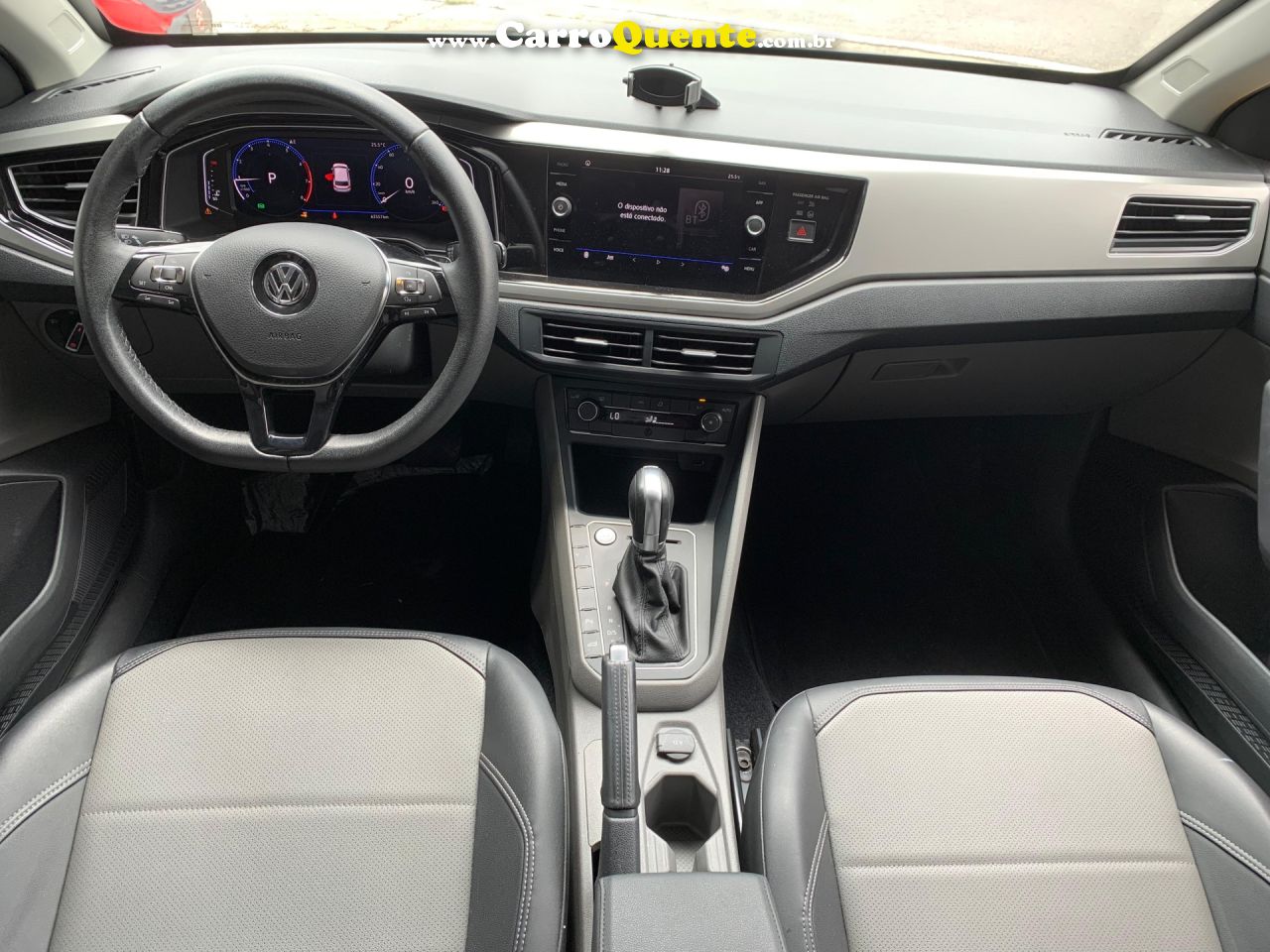 VOLKSWAGEN   POLO HIGHLINE 200 TSI 1.0 FLEX 12V AUT.   CINZA 2020 1.0 FLEX - Loja