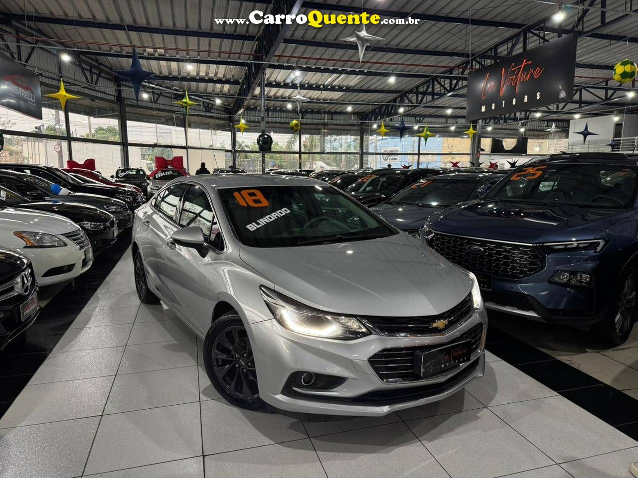 CHEVROLET CRUZE 1.4 TURBO LTZ 16V 2018 - Loja