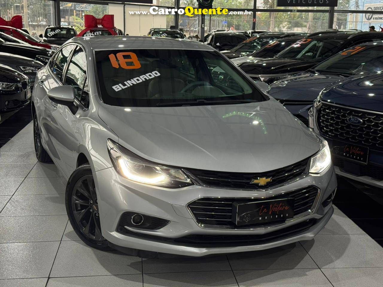 CHEVROLET CRUZE 1.4 TURBO LTZ 16V 2018 - Loja