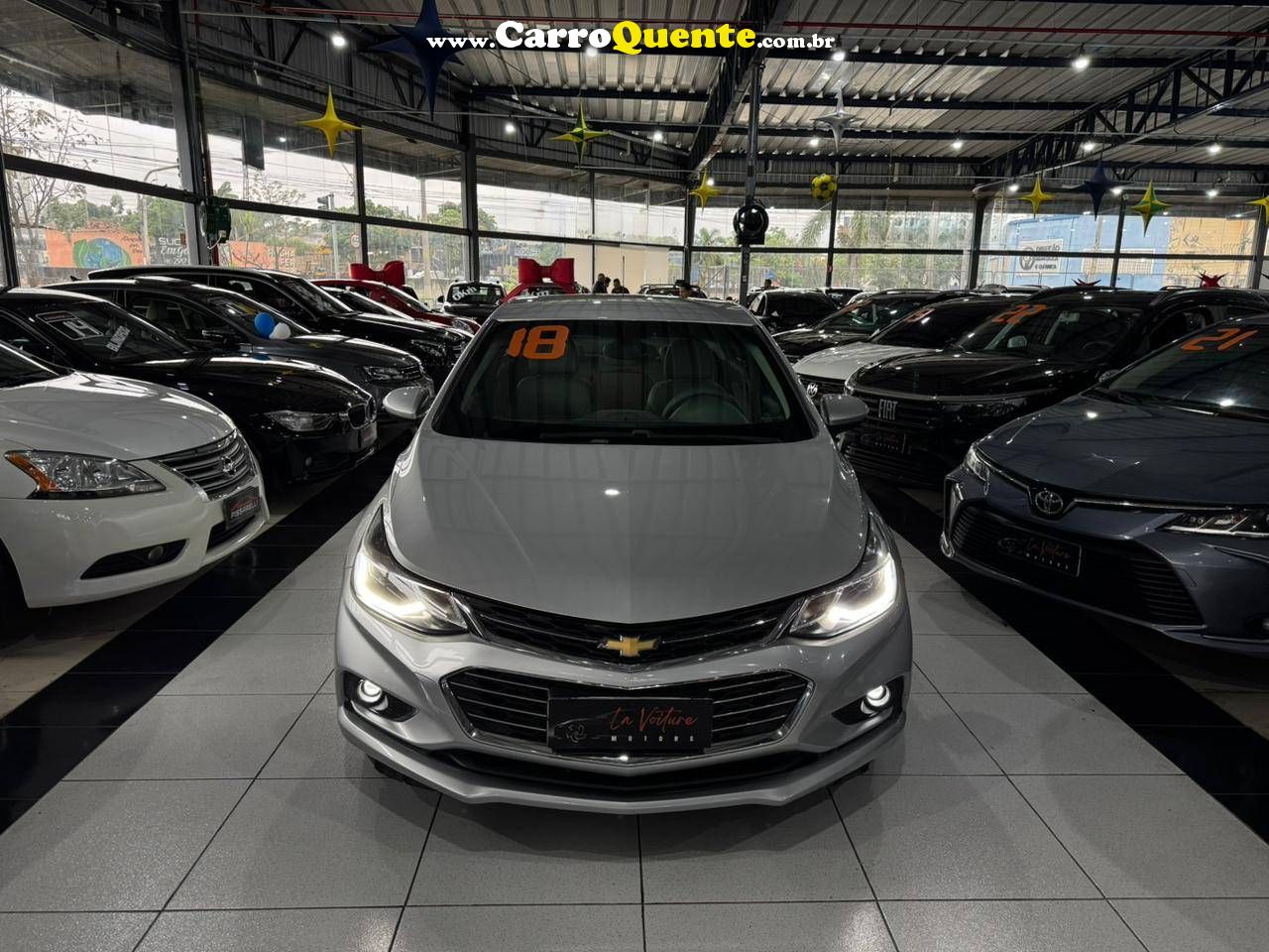 CHEVROLET CRUZE 1.4 TURBO LTZ 16V 2018 - Loja