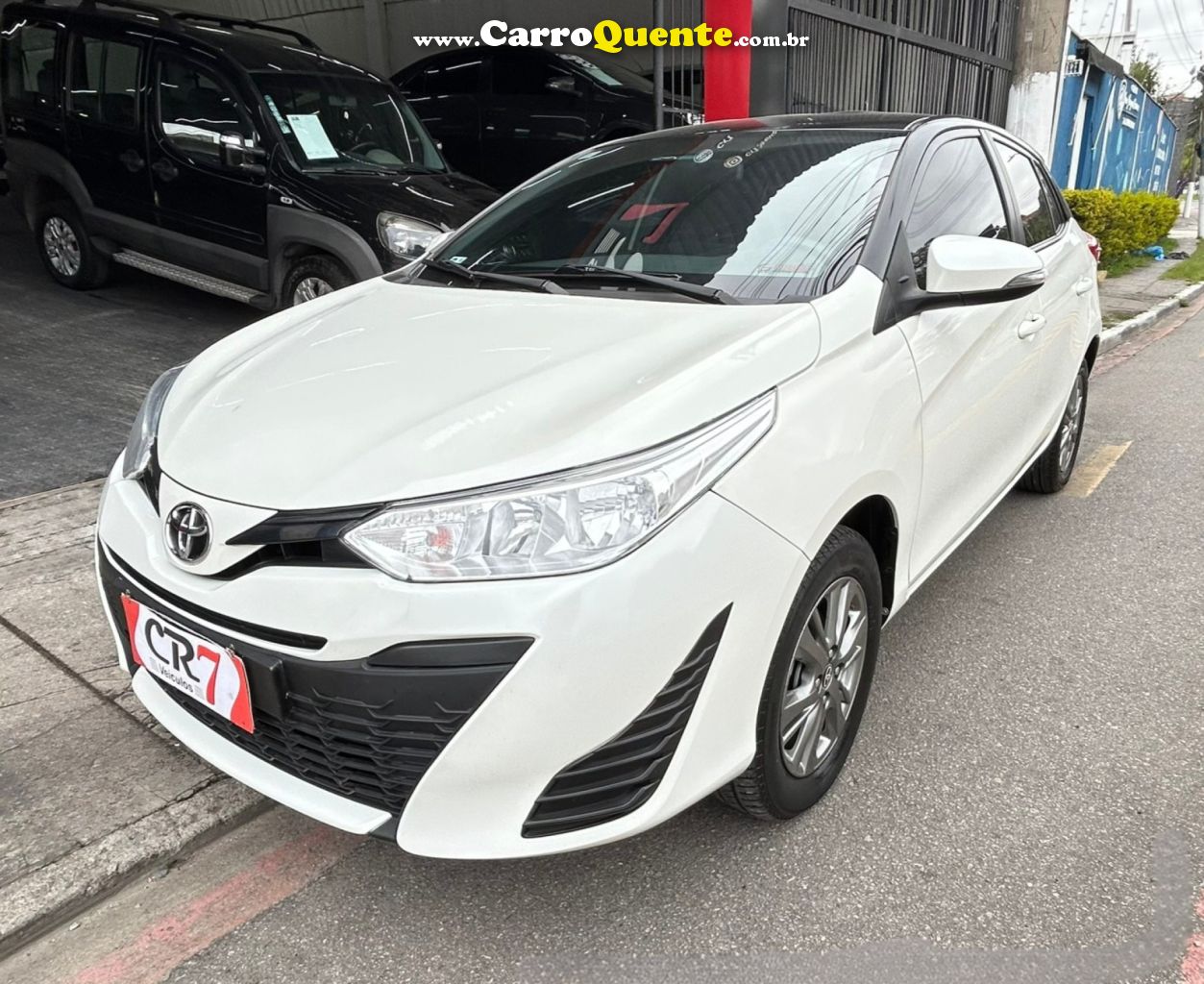 TOYOTA   YARIS XS 1.5 FLEX 16V 5P AUT.   BRANCO 2020 1.5 FLEX - Loja