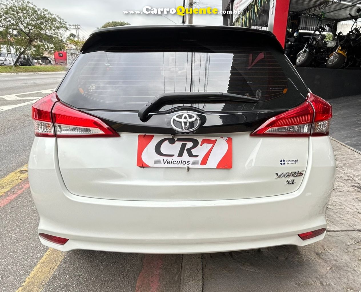 TOYOTA   YARIS XS 1.5 FLEX 16V 5P AUT.   BRANCO 2020 1.5 FLEX - Loja