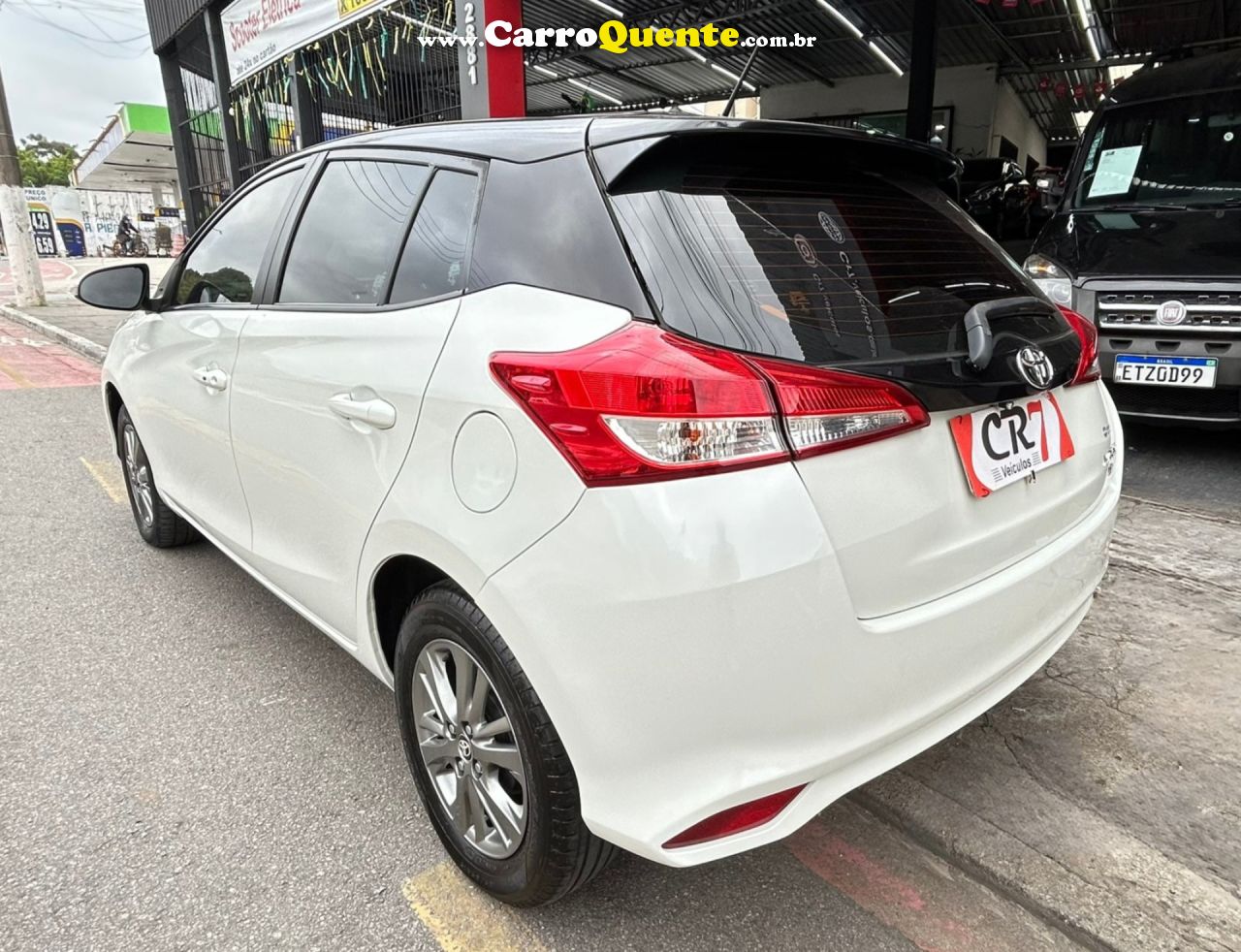 TOYOTA   YARIS XS 1.5 FLEX 16V 5P AUT.   BRANCO 2020 1.5 FLEX - Loja