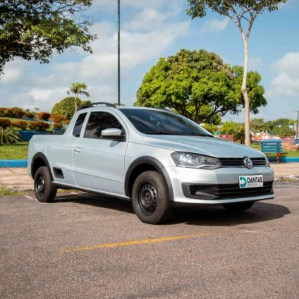 VOLKSWAGEN   SAVEIRO 1.6 MI TOTAL FLEX 8V CE   PRATA 2014 1.6 FLEX
