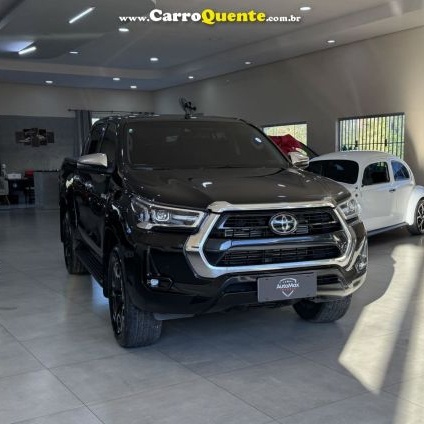 TOYOTA   HILUX CD SRX 4X4 2.8 TDI 16V DIESEL AUT.   PRETO 2021 2.8 DIESEL
