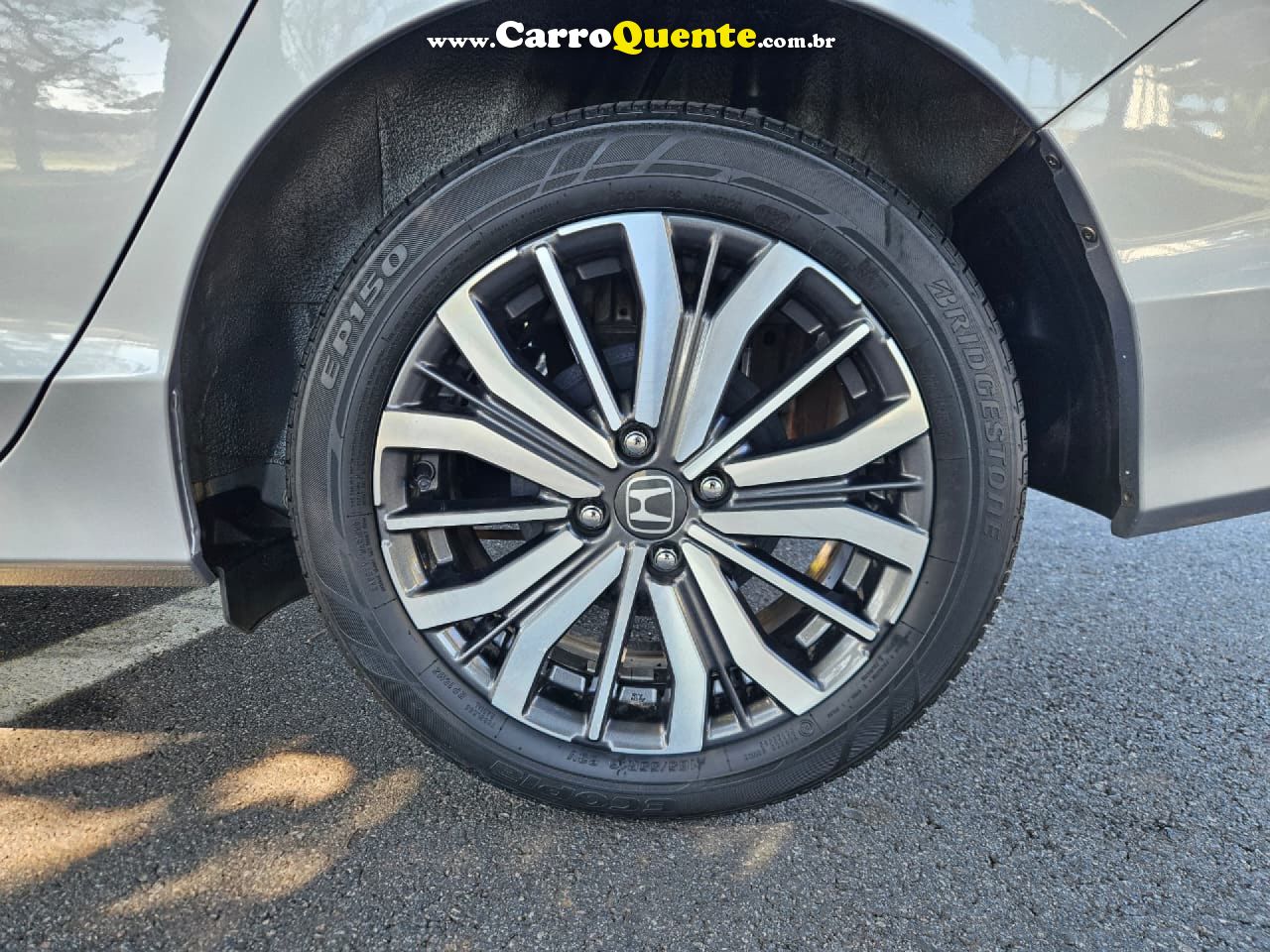 HONDA   CITY SEDAN LX 1.5 FLEX 16V 4P AUT.   PRATA 2019 1.5 FLEX - Loja