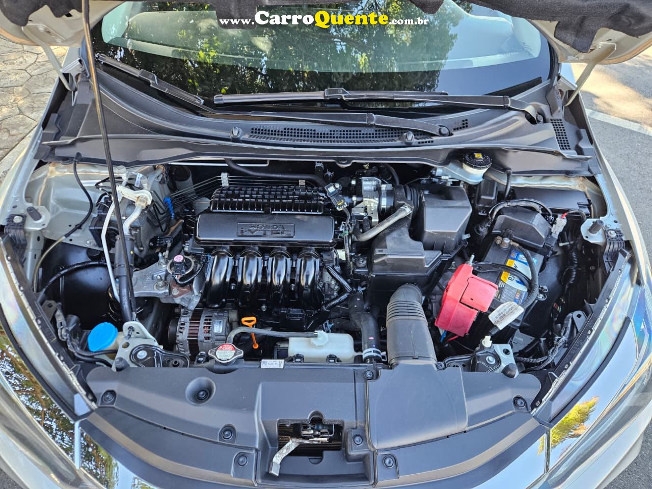 HONDA   CITY SEDAN LX 1.5 FLEX 16V 4P AUT.   PRATA 2019 1.5 FLEX - Loja