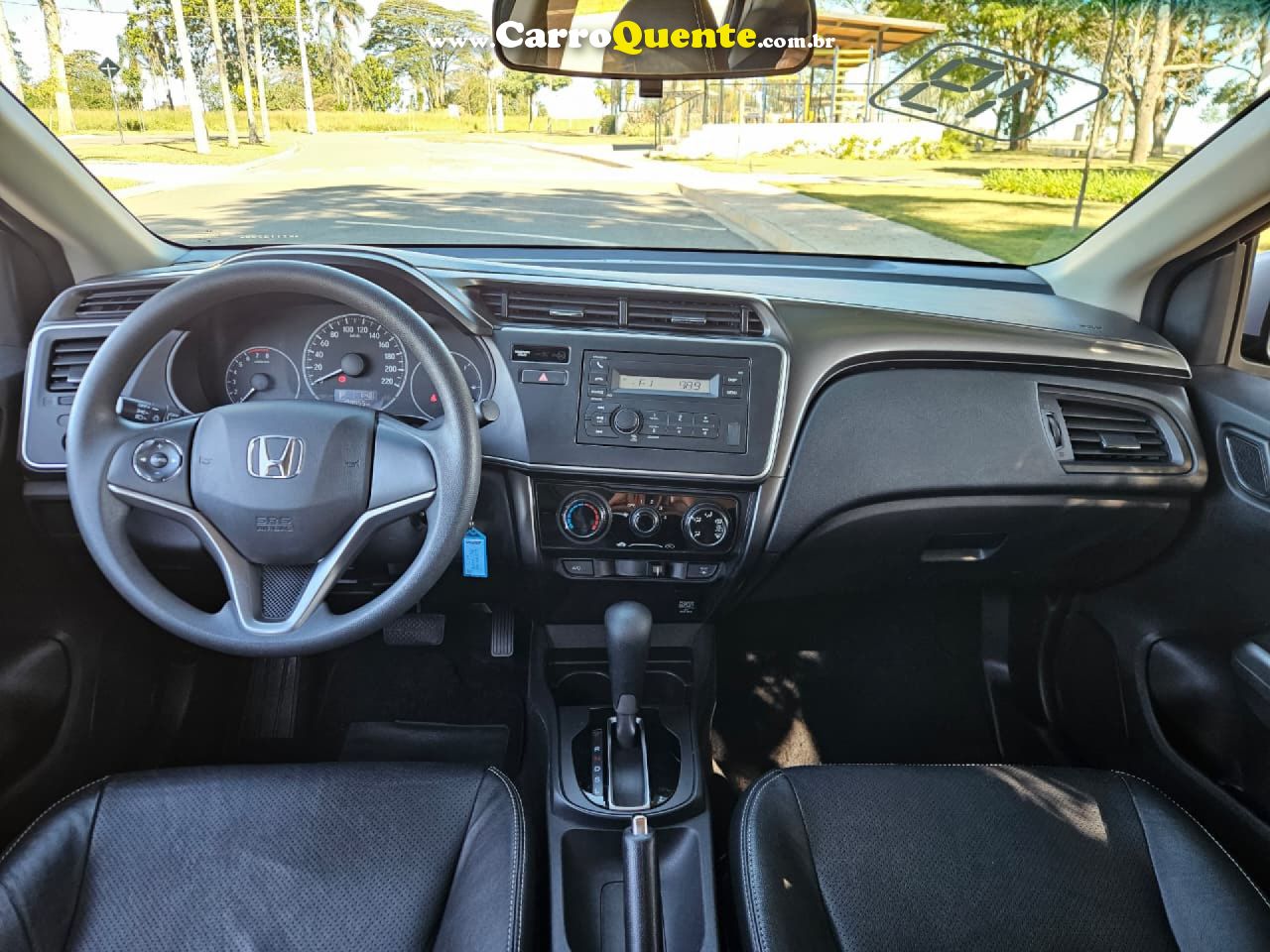 HONDA   CITY SEDAN LX 1.5 FLEX 16V 4P AUT.   PRATA 2019 1.5 FLEX - Loja