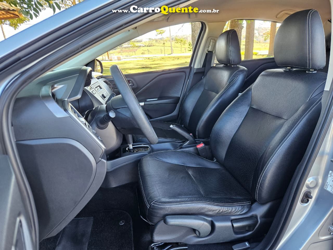 HONDA   CITY SEDAN LX 1.5 FLEX 16V 4P AUT.   PRATA 2019 1.5 FLEX - Loja