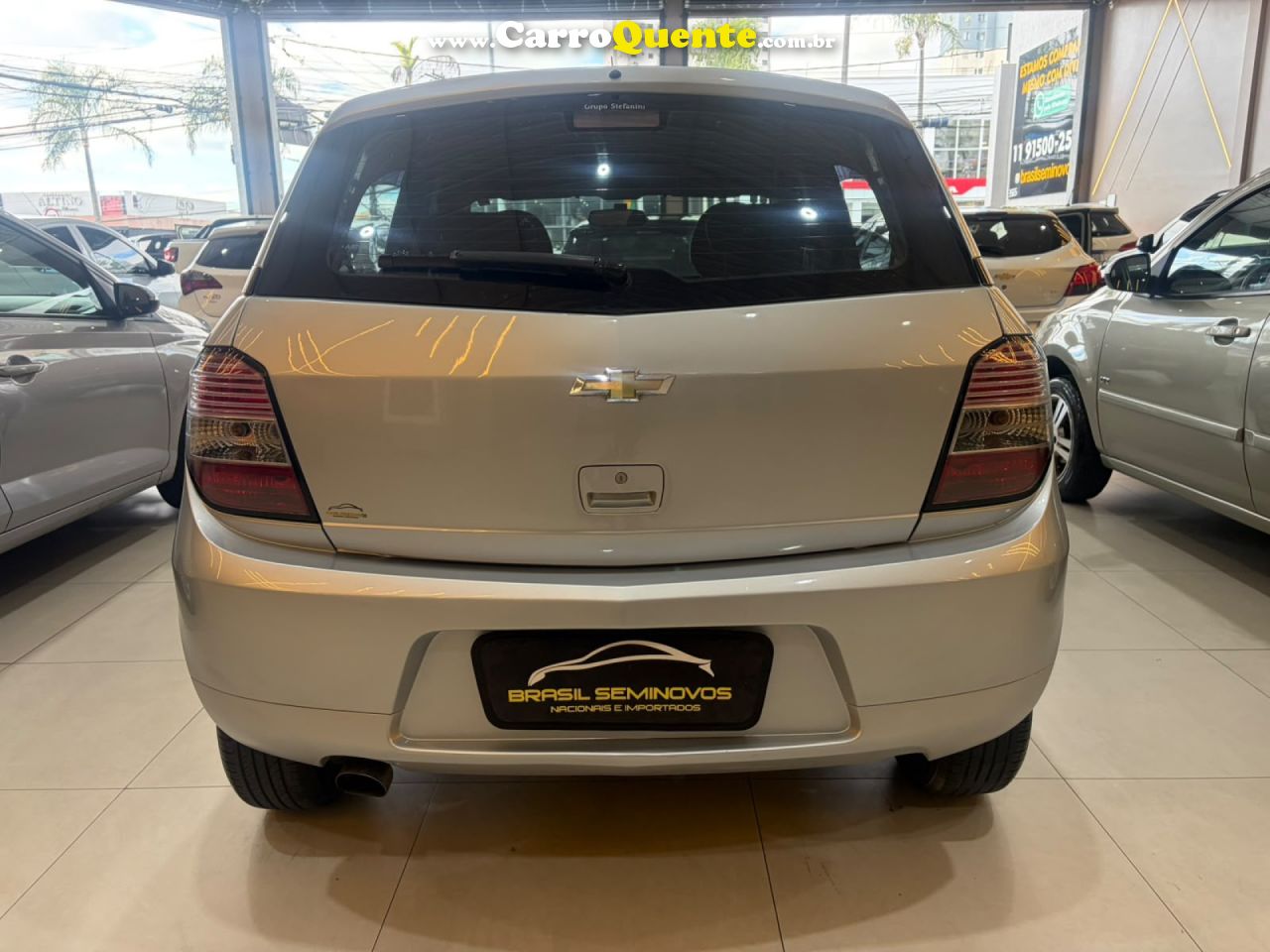 CHEVROLET   AGILE LT 1.4 MPFI 8V FLEXPOWER 5P   PRATA 2010 1.4 FLEX - Loja