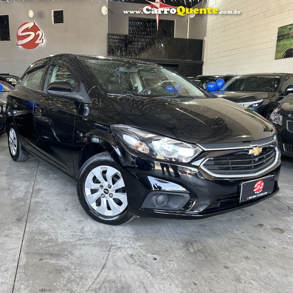 CHEVROLET   ONIX HATCH LT 1.0 8V FLEXPOWER 5P MEC.   PRETO 2019 1.0 FLEX - Loja