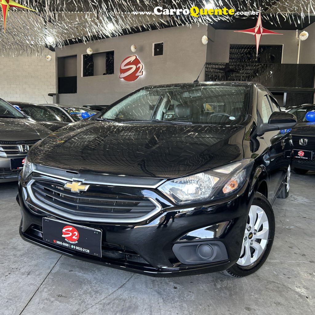 CHEVROLET   ONIX HATCH LT 1.0 8V FLEXPOWER 5P MEC.   PRETO 2019 1.0 FLEX - Loja