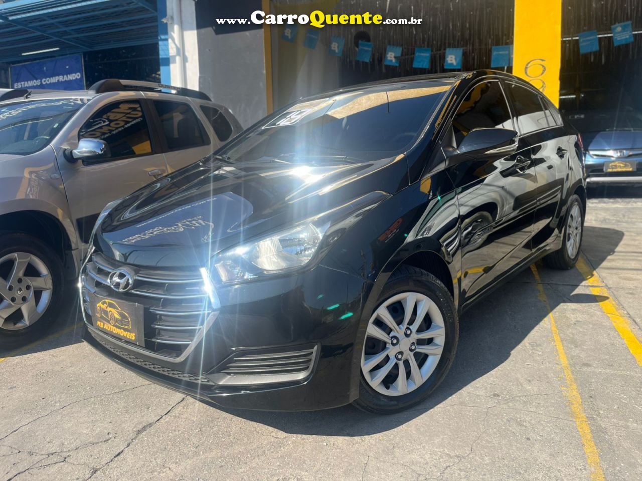 HYUNDAI   HB20S C.PLUSC.STYLE 1.6 FLEX 16V MEC.4P   PRETO 2018 1.6 FLEX - Loja