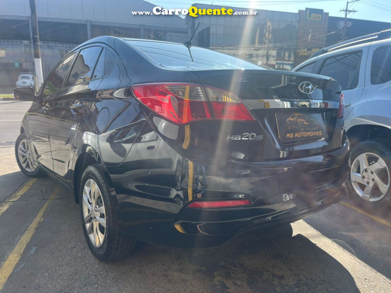HYUNDAI   HB20S C.PLUSC.STYLE 1.6 FLEX 16V MEC.4P   PRETO 2018 1.6 FLEX - Loja