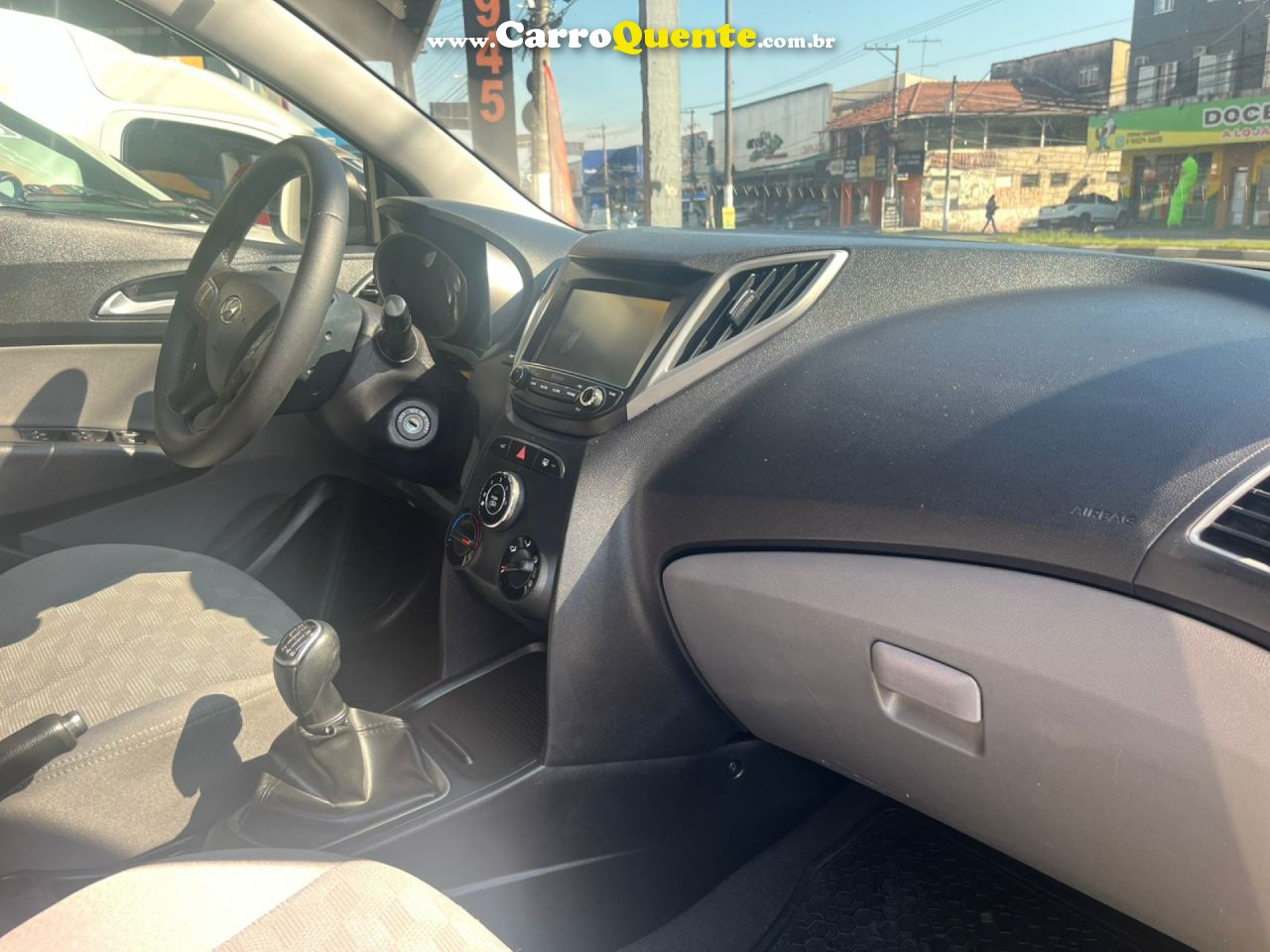 HYUNDAI   HB20S C.PLUSC.STYLE 1.6 FLEX 16V MEC.4P   PRETO 2018 1.6 FLEX - Loja