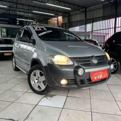 VOLKSWAGEN   CROSSFOX 1.6 MI TOTAL FLEX 8V 5P   PRATA 2007 1.6 FLEX