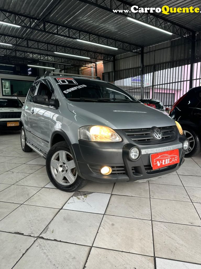 VOLKSWAGEN   CROSSFOX 1.6 MI TOTAL FLEX 8V 5P   PRATA 2007 1.6 FLEX - Loja