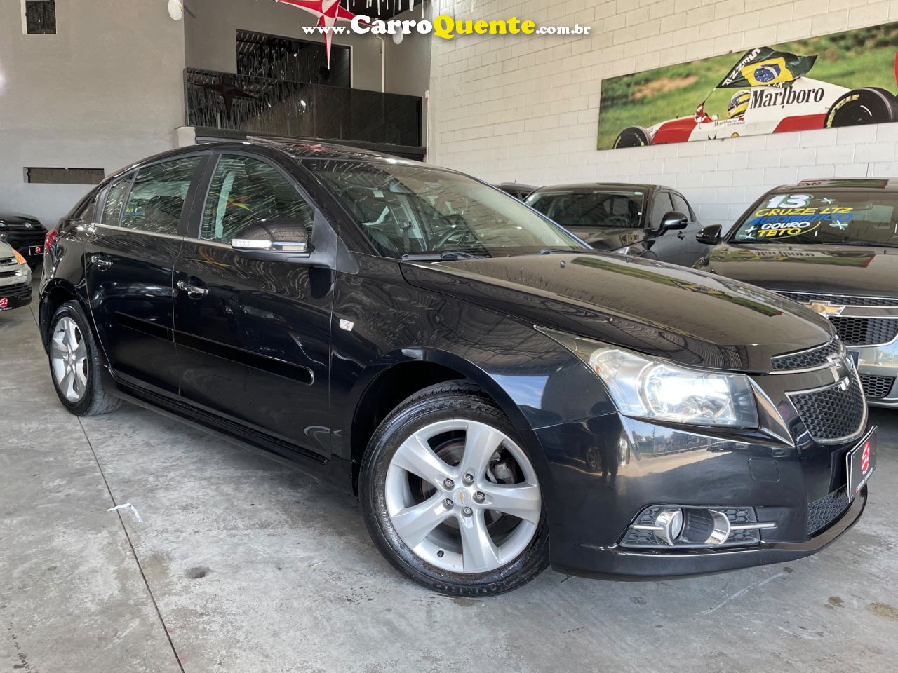 CHEVROLET   CRUZE LTZ 1.8 16V FLEXPOWER 4P AUT.   PRETO 2014 1.8 FLEX - Loja
