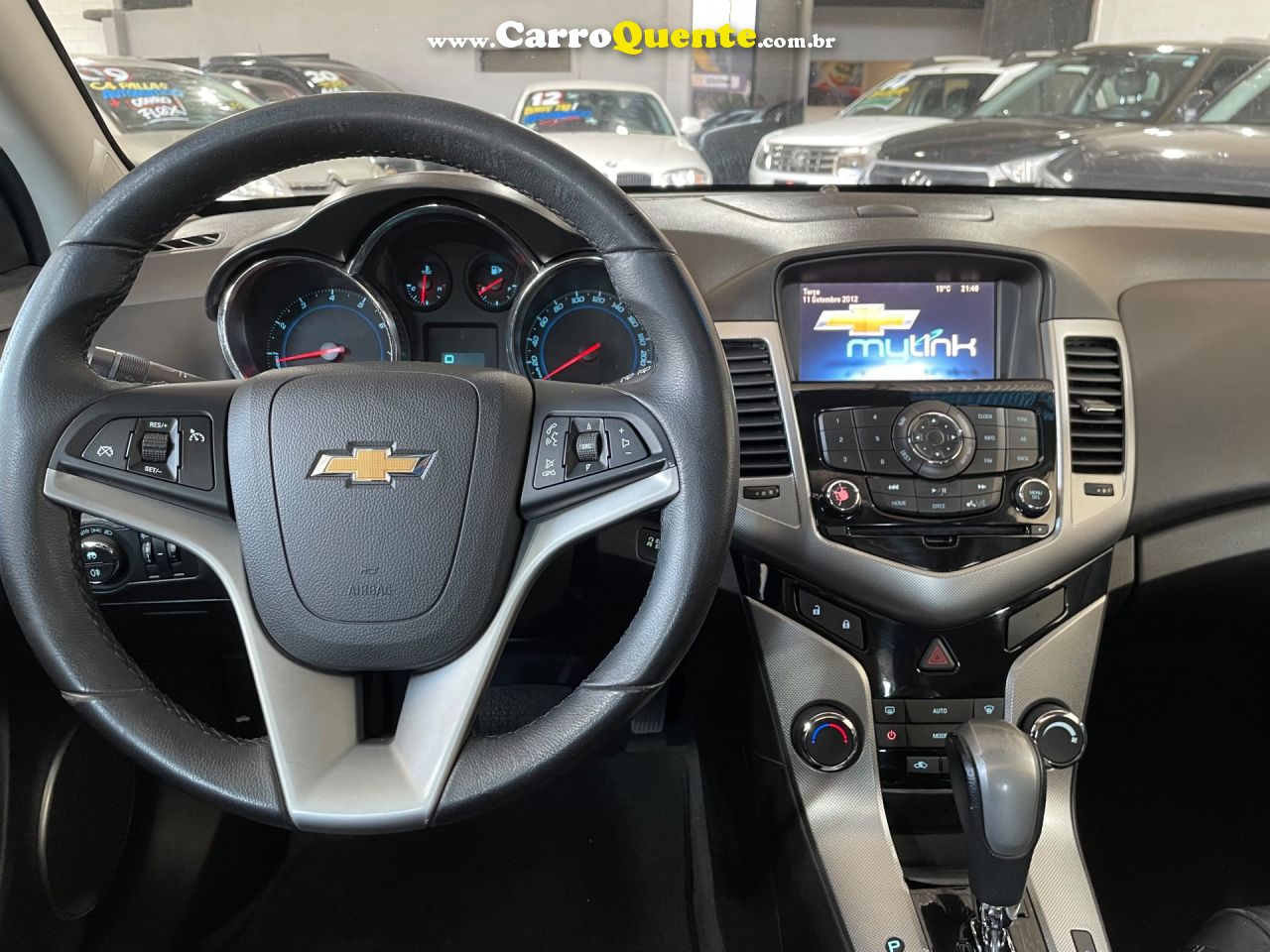 CHEVROLET   CRUZE LTZ 1.8 16V FLEXPOWER 4P AUT.   PRETO 2014 1.8 FLEX - Loja