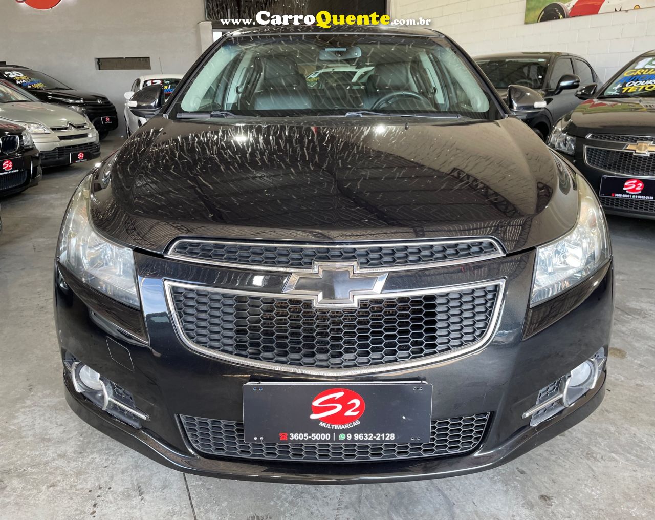 CHEVROLET   CRUZE LTZ 1.8 16V FLEXPOWER 4P AUT.   PRETO 2014 1.8 FLEX - Loja