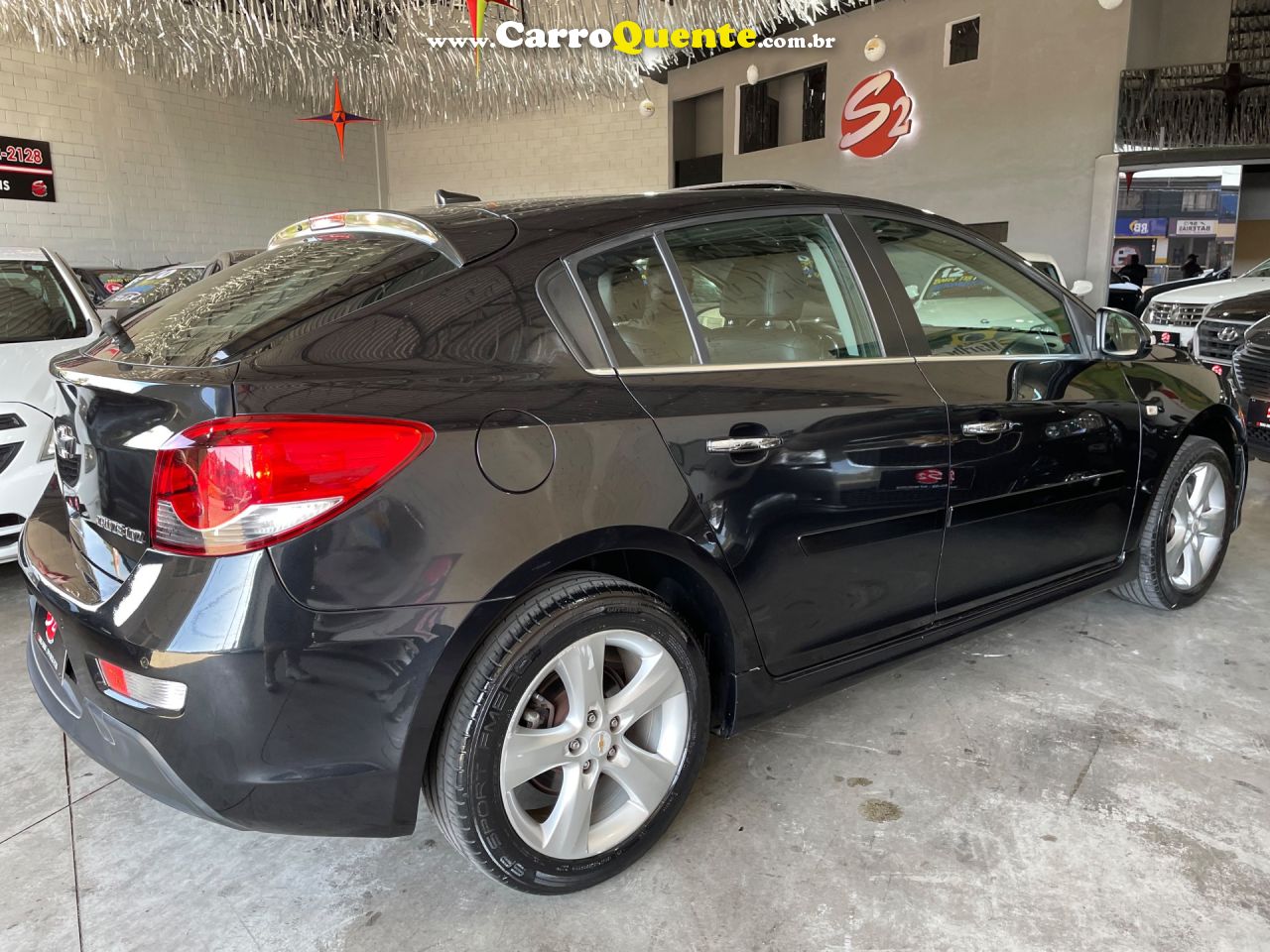 CHEVROLET   CRUZE LTZ 1.8 16V FLEXPOWER 4P AUT.   PRETO 2014 1.8 FLEX - Loja
