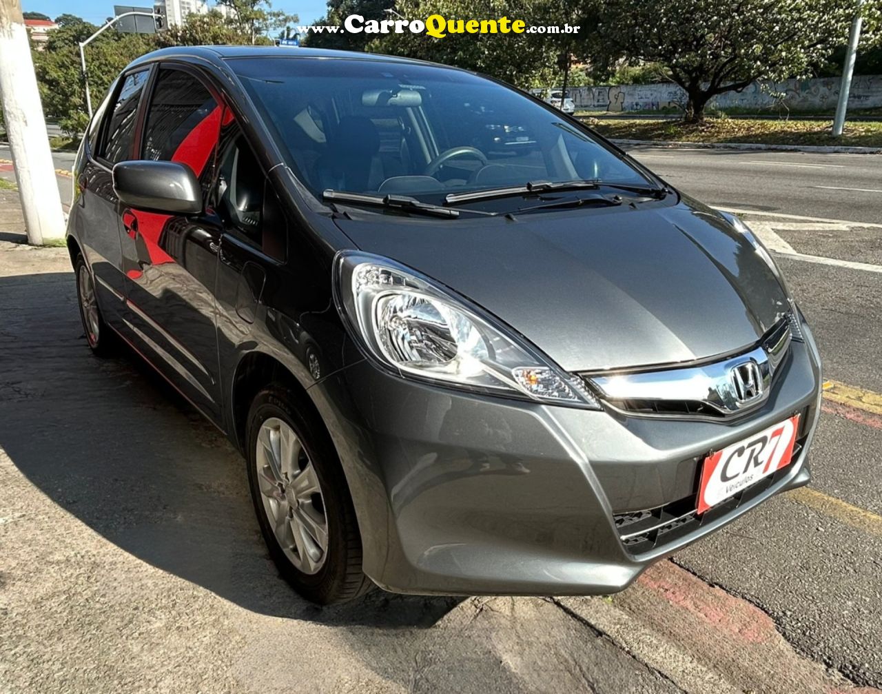 HONDA   FIT LX 1.4 1.4 FLEX 8V16V 5P MEC.   CINZA 2014 1.4 FLEX - Loja