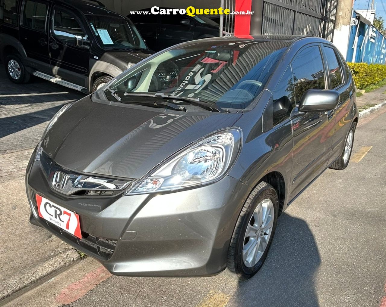 HONDA   FIT LX 1.4 1.4 FLEX 8V16V 5P MEC.   CINZA 2014 1.4 FLEX - Loja