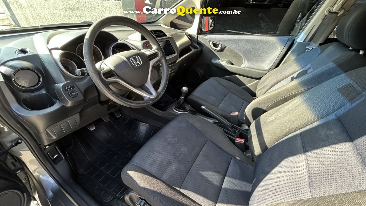 HONDA   FIT LX 1.4 1.4 FLEX 8V16V 5P MEC.   CINZA 2014 1.4 FLEX - Loja