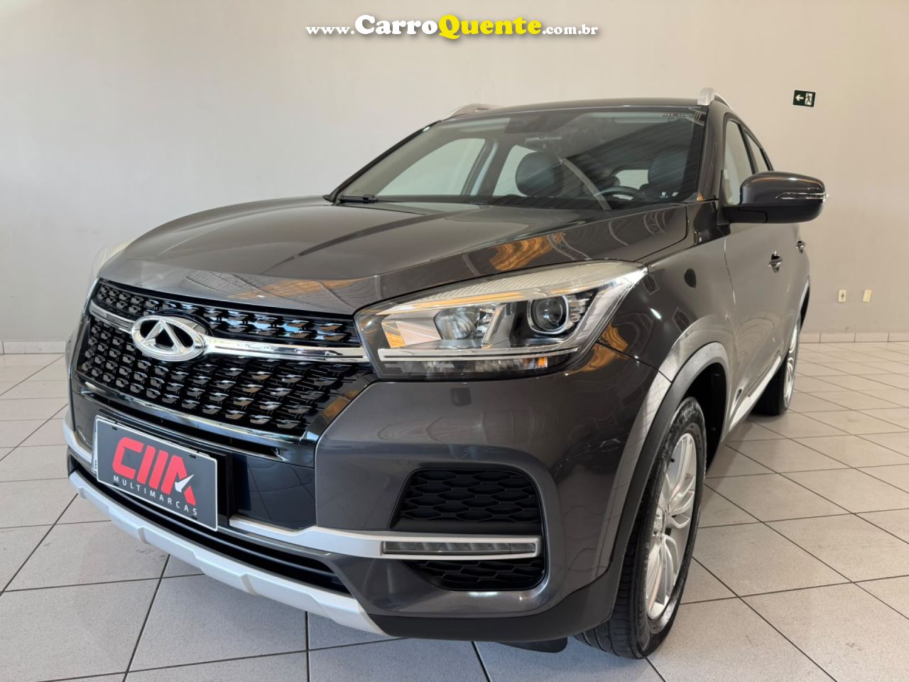CHERY   TIGGO 5X T 1.5 16V TURBO FLEX AUT.   CINZA 2022 1.5 FLEX - Loja