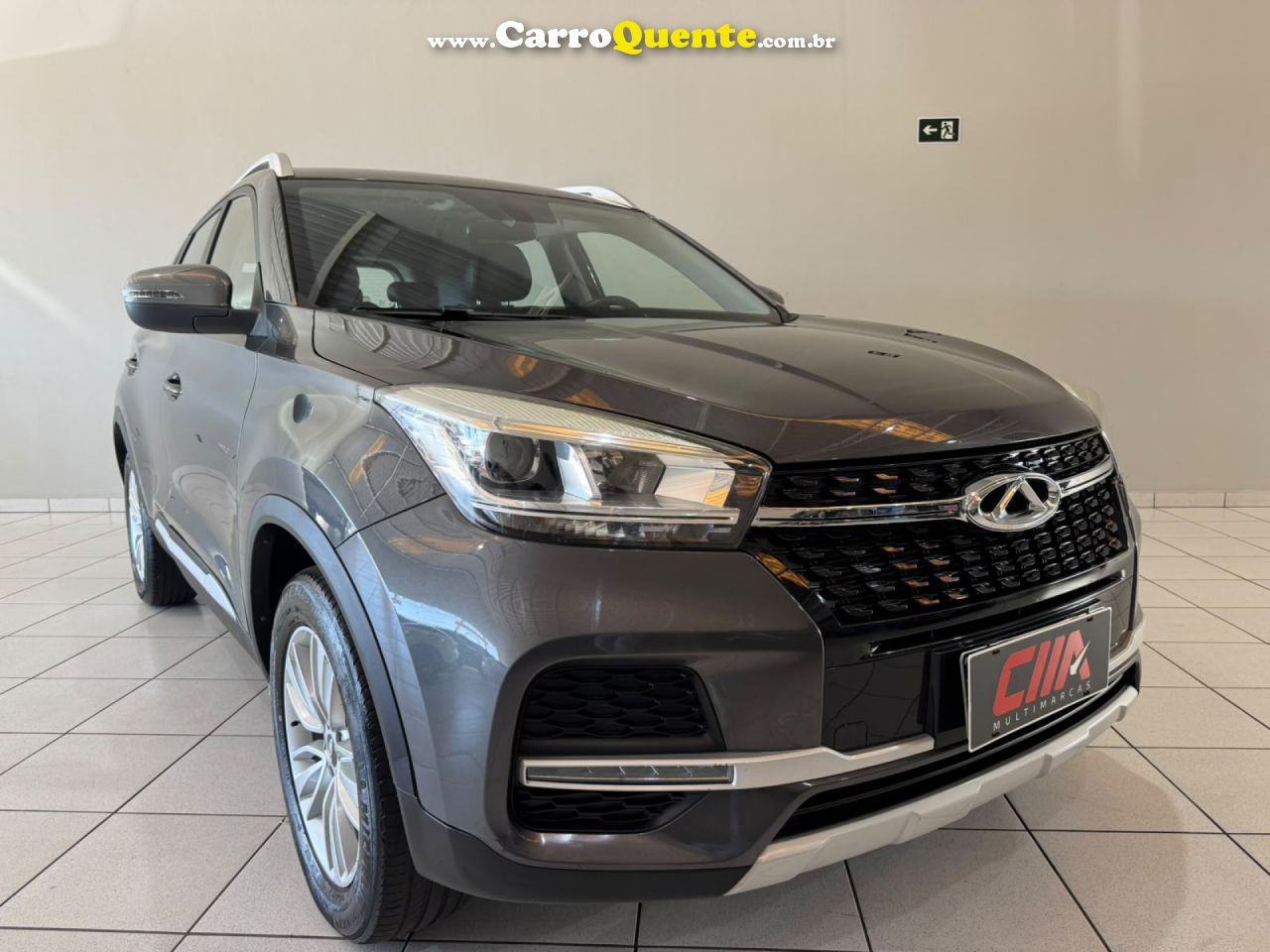 CHERY   TIGGO 5X T 1.5 16V TURBO FLEX AUT.   CINZA 2022 1.5 FLEX - Loja