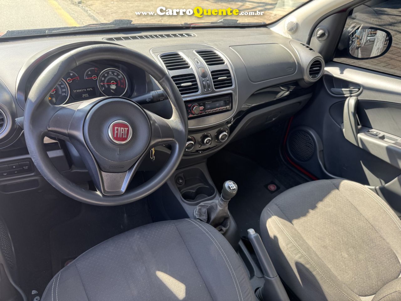 FIAT   GRAND SIENA ATTRACTIVE 1.0 FLEX 8V 4P   VERMELHO 2019 1.0 FLEX - Loja