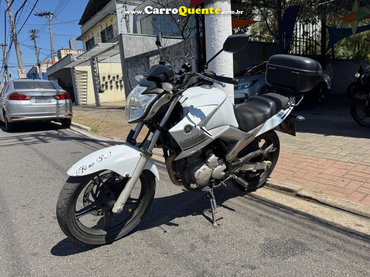 YAMAHA    FAZER YS250   BRANCO 2014 250 GASOLINA - Loja