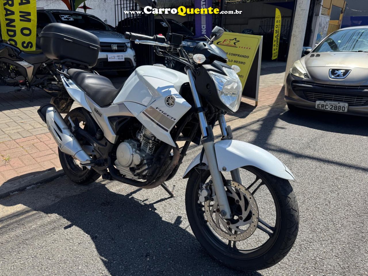YAMAHA    FAZER YS250   BRANCO 2014 250 GASOLINA - Loja