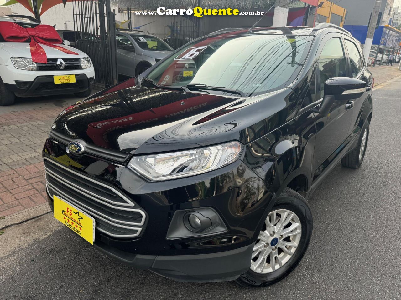 FORD   ECOSPORT SE 1.6 16V FLEX 5P AUT.   PRETO 2016 1.6 FLEX - Loja