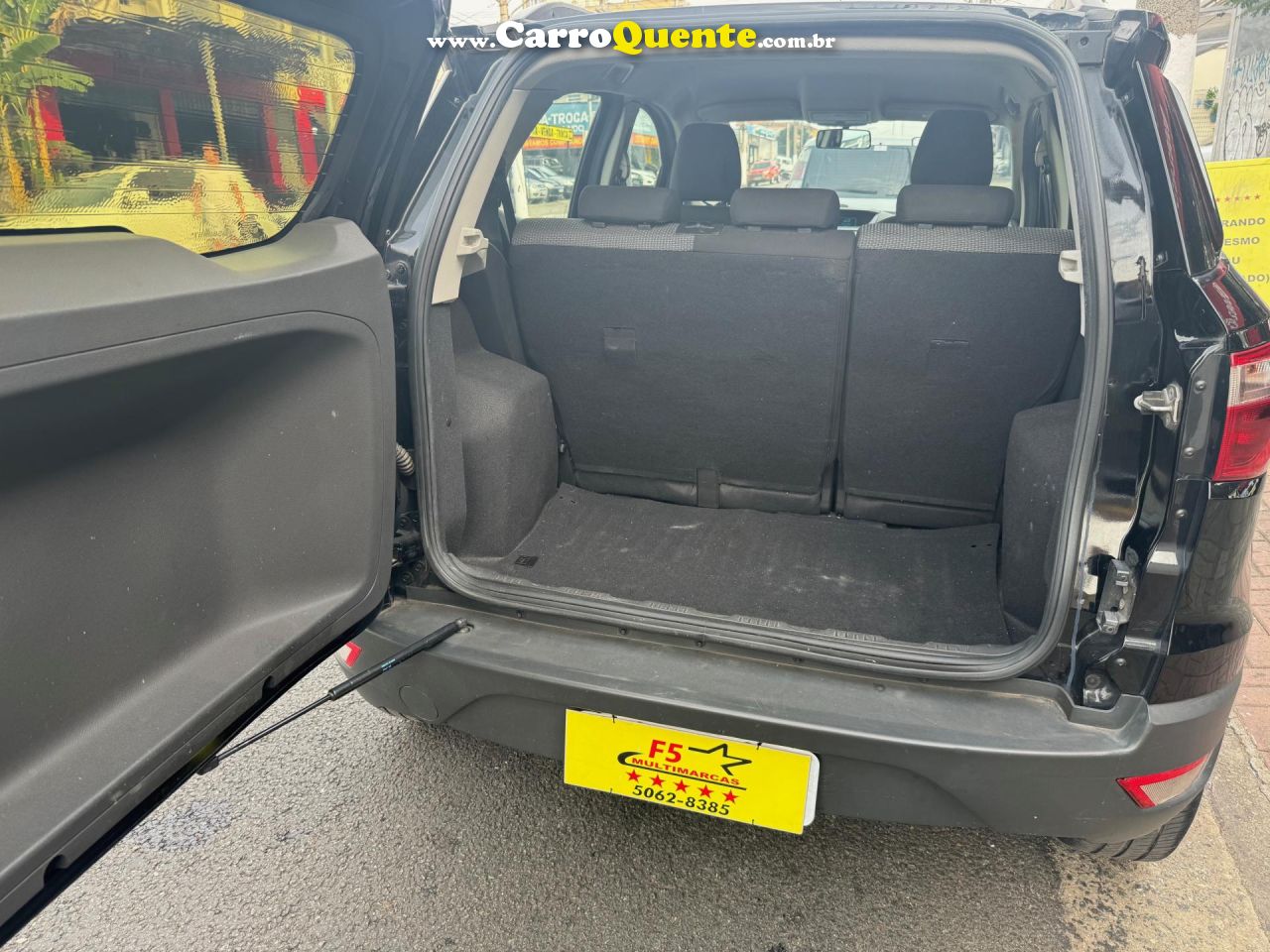 FORD   ECOSPORT SE 1.6 16V FLEX 5P AUT.   PRETO 2016 1.6 FLEX - Loja