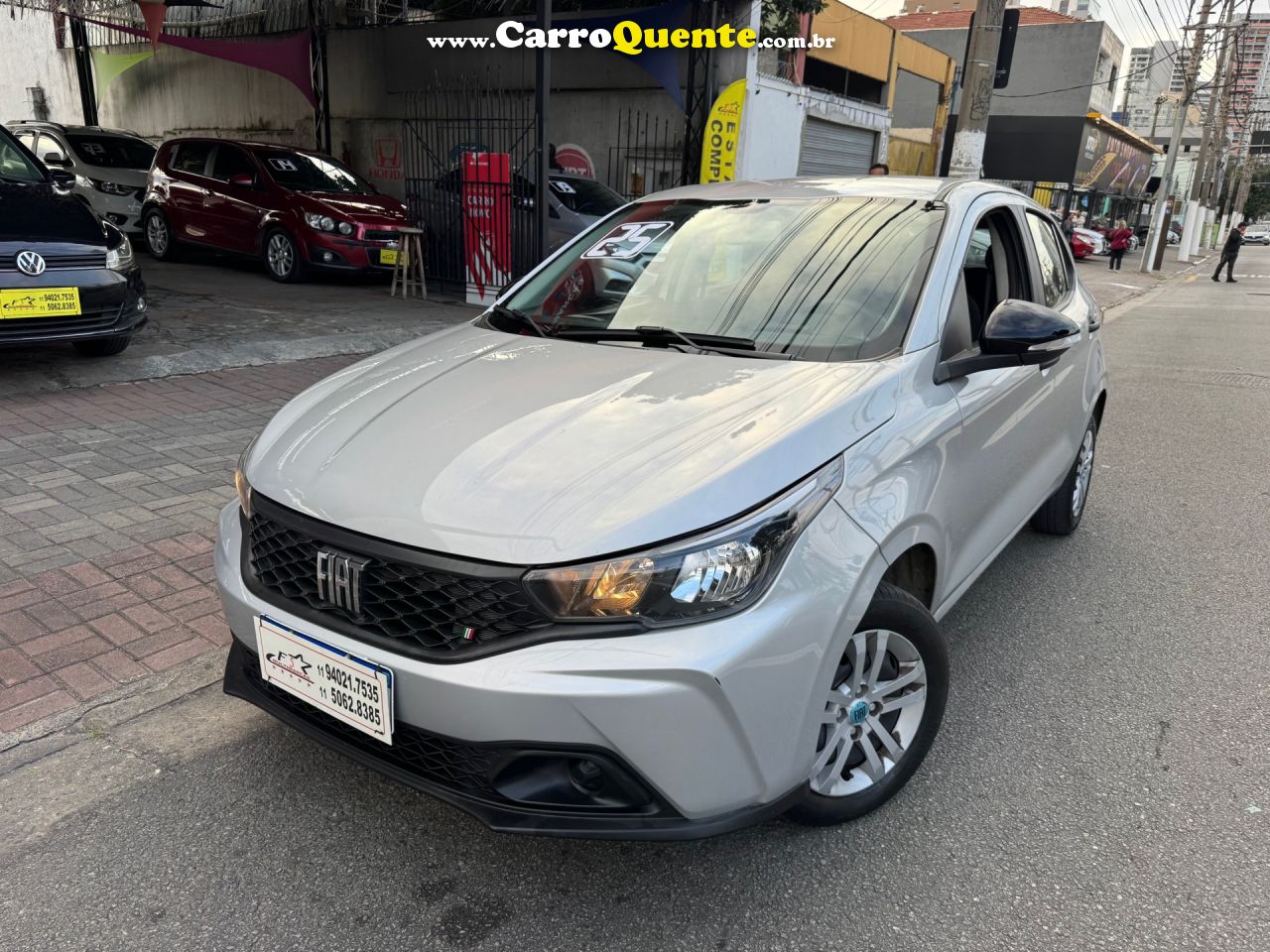 FIAT   ARGO 1.0 6V FLEX.   PRATA 2025 1.0 FLEX - Loja