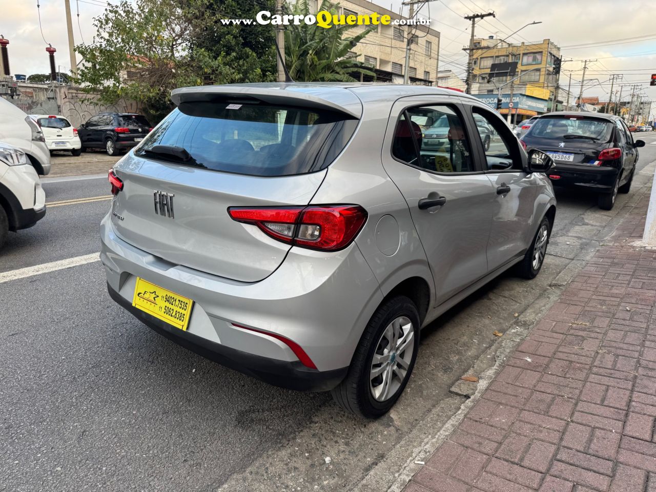 FIAT   ARGO 1.0 6V FLEX.   PRATA 2025 1.0 FLEX - Loja