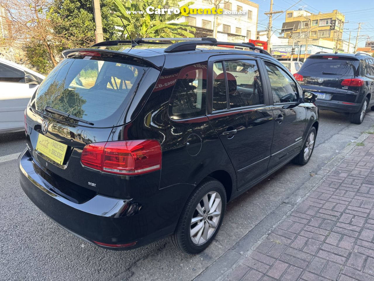 VOLKSWAGEN   SPACEFOX COMFORTLINE 1.6 MI T.FLEX 8V 5P   PRETO 2016 1.6 FLEX - Loja