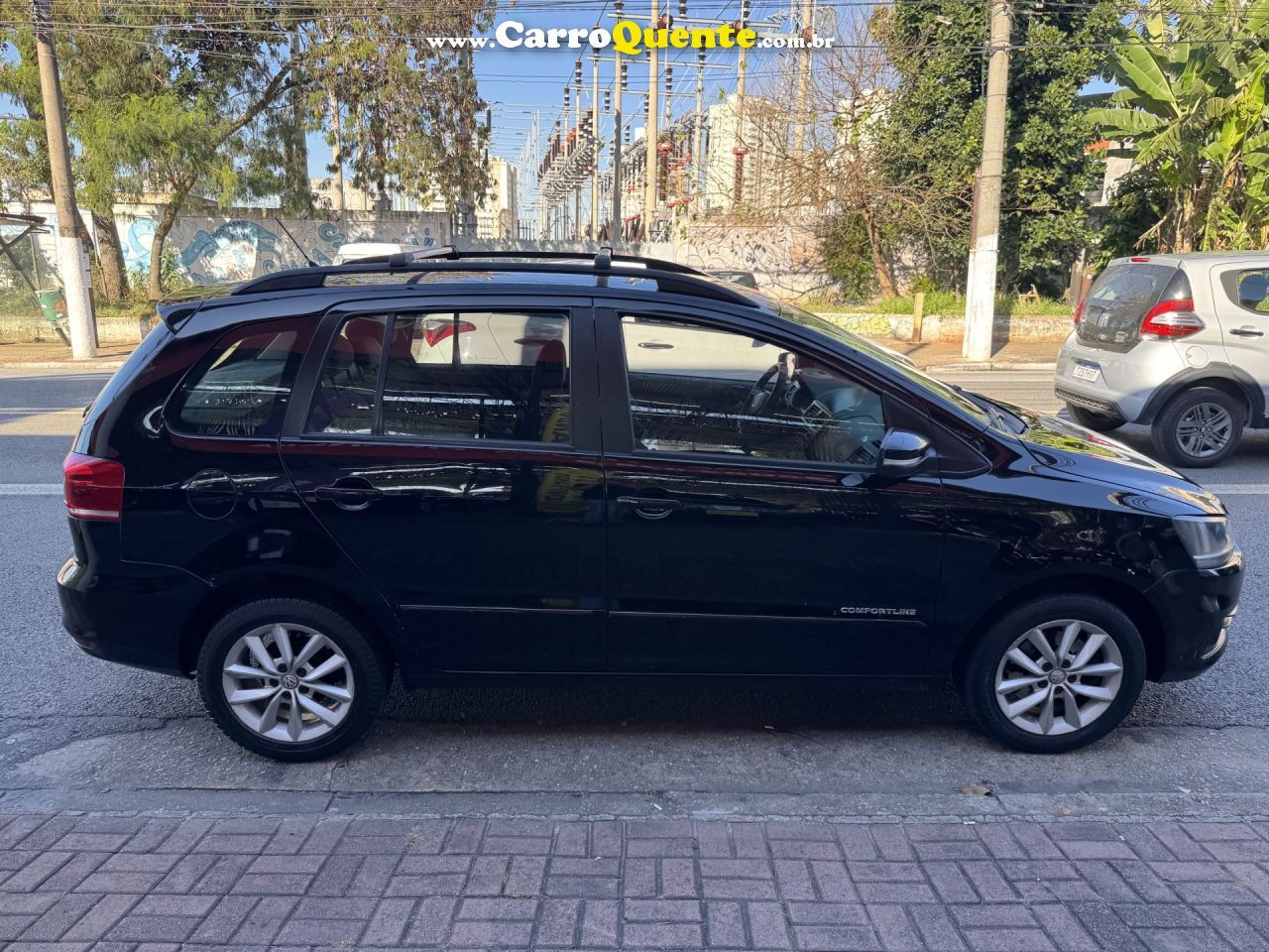VOLKSWAGEN   SPACEFOX COMFORTLINE 1.6 MI T.FLEX 8V 5P   PRETO 2016 1.6 FLEX - Loja
