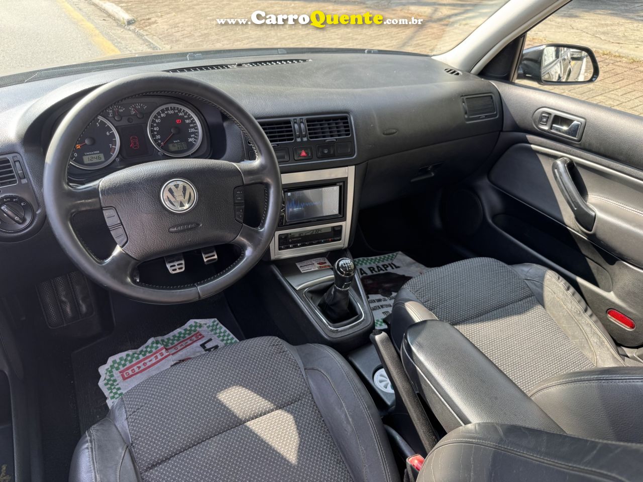 VOLKSWAGEN   GOLF SPORTLINE 1.6 MI TOTAL FLEX 8V 4P   PRETO 2011 1.6 FLEX - Loja