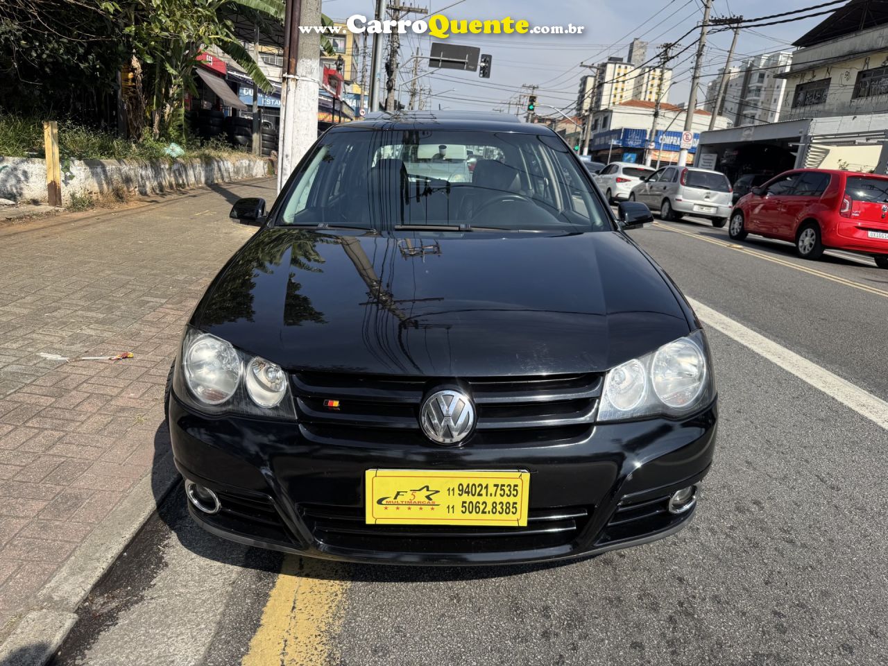 VOLKSWAGEN   GOLF SPORTLINE 1.6 MI TOTAL FLEX 8V 4P   PRETO 2011 1.6 FLEX - Loja