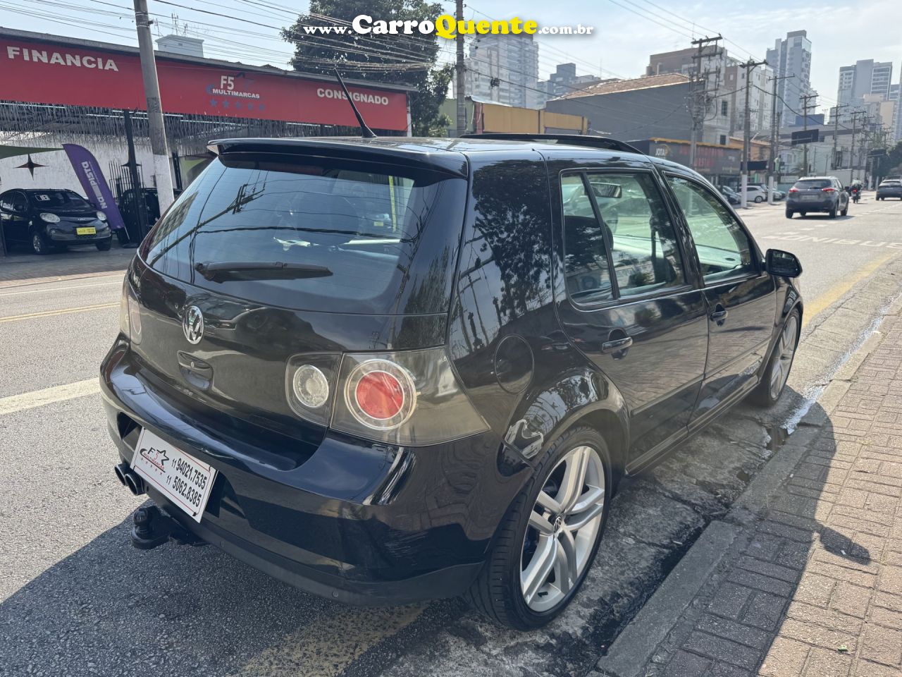 VOLKSWAGEN   GOLF SPORTLINE 1.6 MI TOTAL FLEX 8V 4P   PRETO 2011 1.6 FLEX - Loja