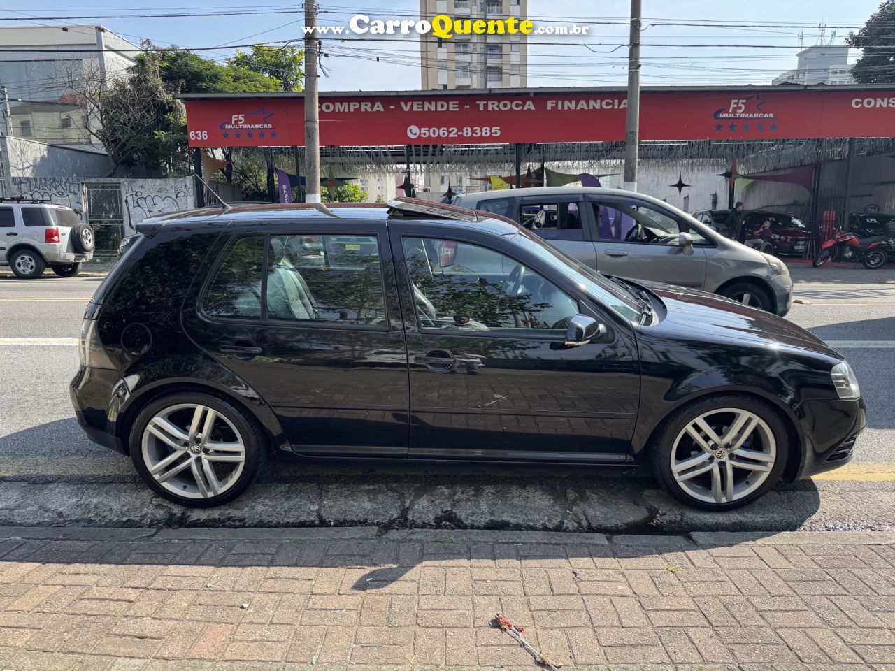 VOLKSWAGEN   GOLF SPORTLINE 1.6 MI TOTAL FLEX 8V 4P   PRETO 2011 1.6 FLEX - Loja