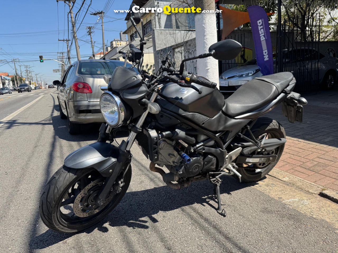 SUZUKI   SV650A   PRETO 2019 600 GASOLINA - Loja