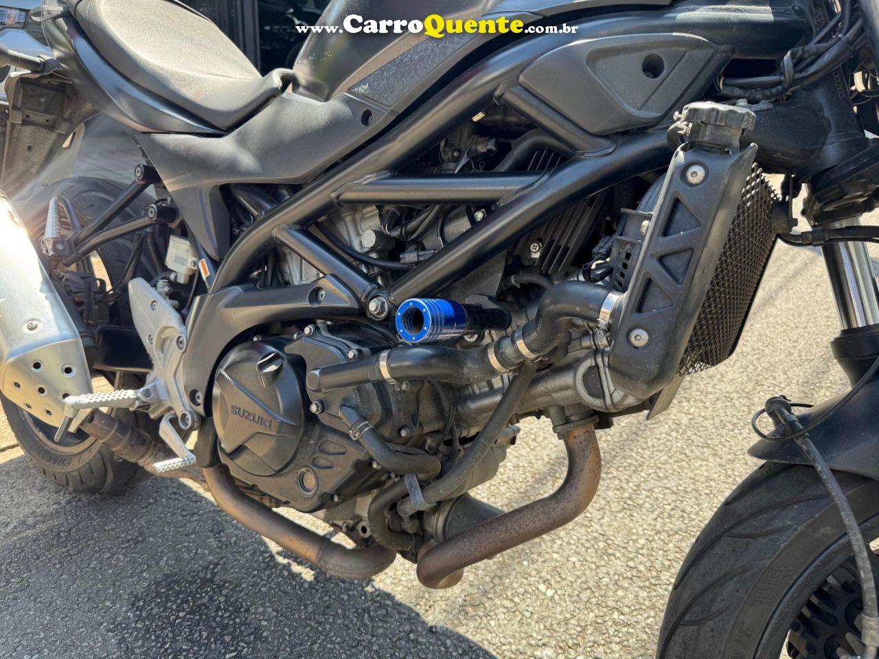 SUZUKI   SV650A   PRETO 2019 600 GASOLINA - Loja