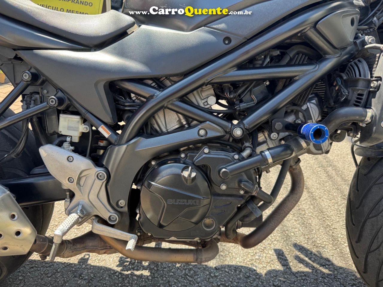 SUZUKI   SV650A   PRETO 2019 600 GASOLINA - Loja