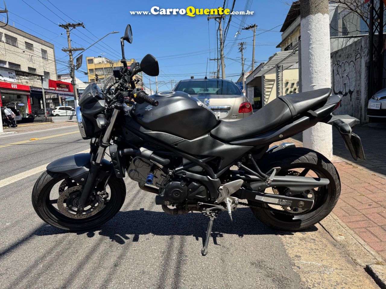 SUZUKI   SV650A   PRETO 2019 600 GASOLINA - Loja